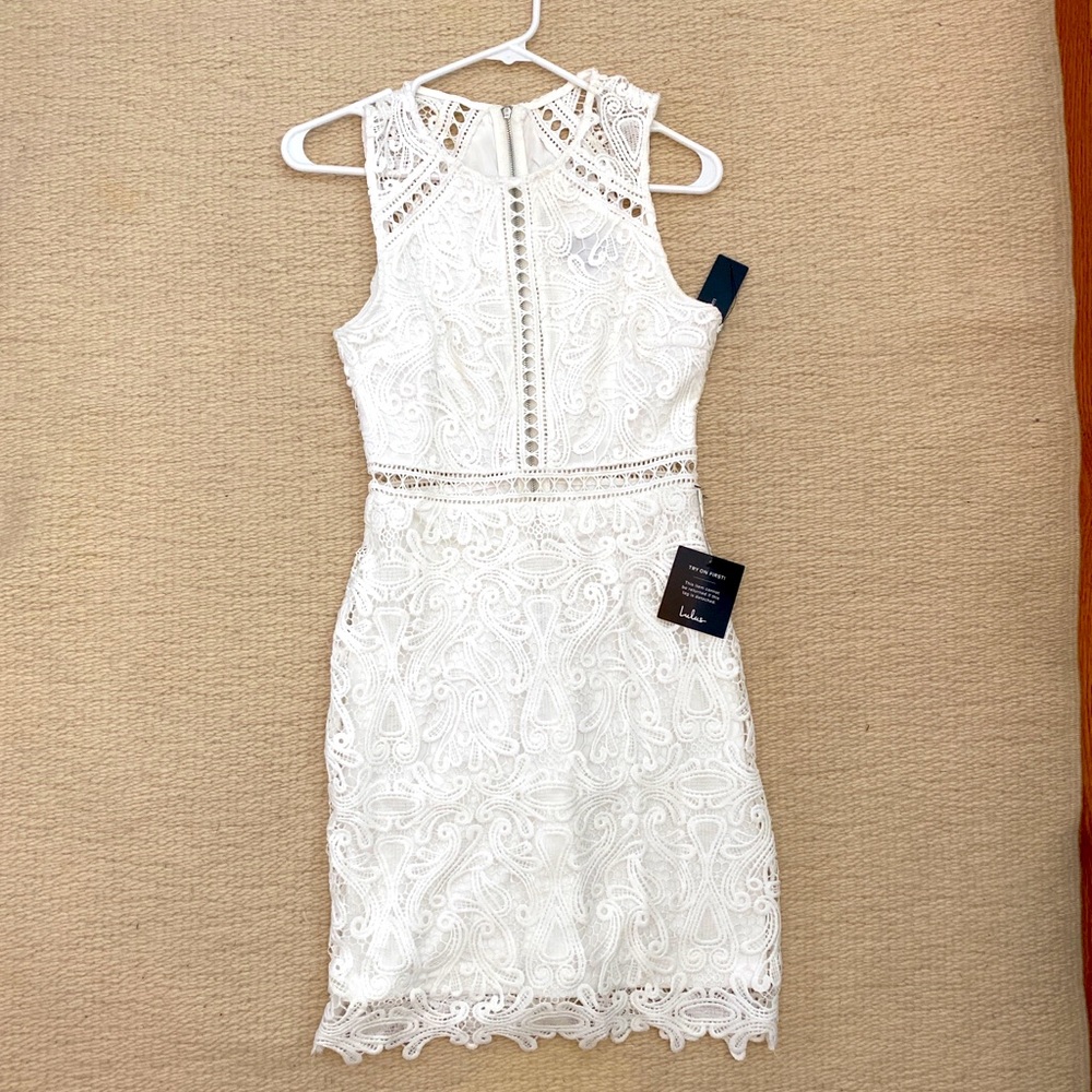 Lulus laced mini dress